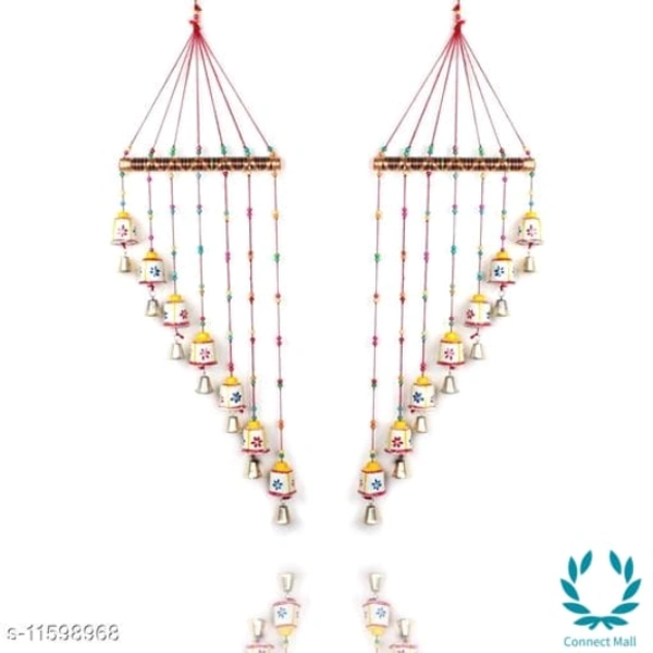 Colorful Chimes - L X B X H :(90 X 23 X90)cm, Handicraft, Pack of 2